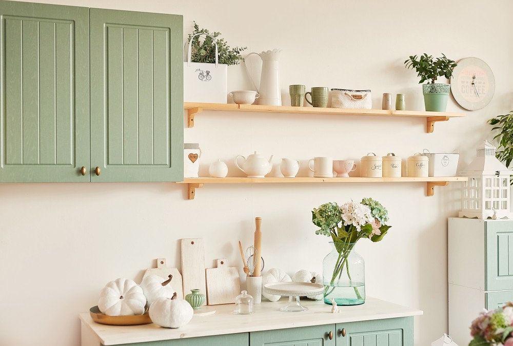 bright kitchen in style