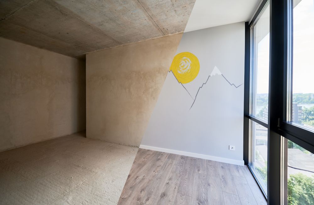 empty house vs liived in house